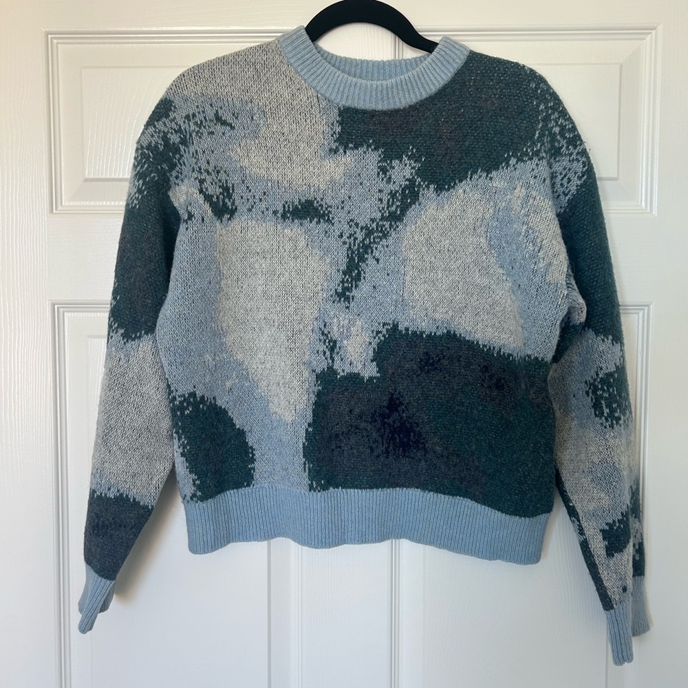 The Kooples Blue Crewneck Sweater